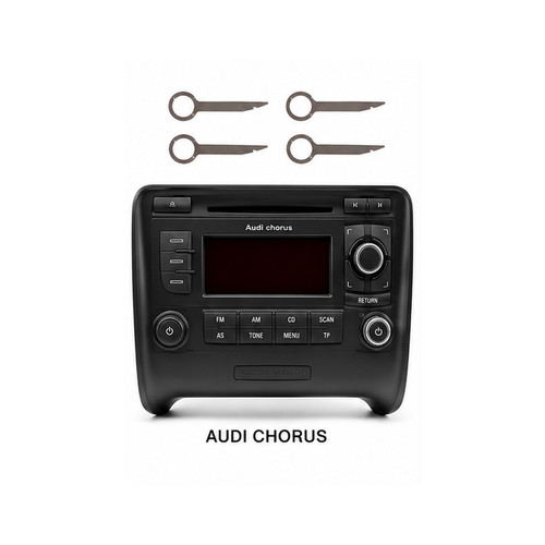 Cles extraction autoradio - , audi
