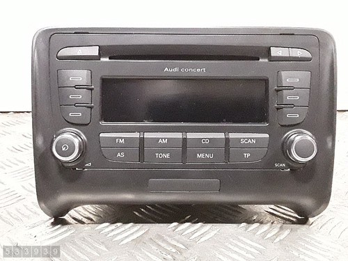 2007 audi mk2 auto radio - 8j,